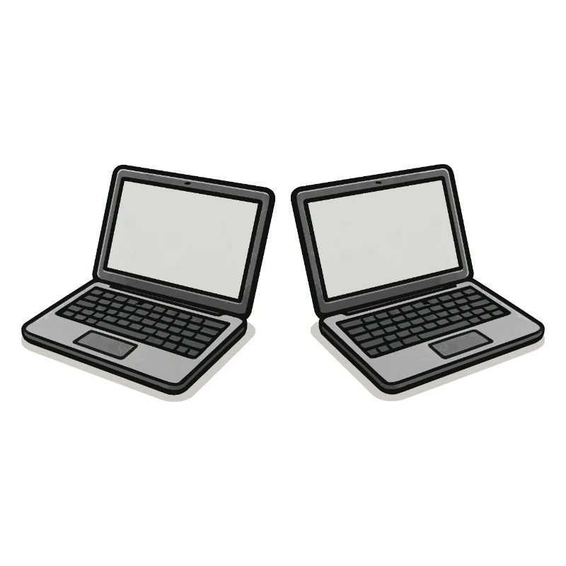 Ordinateur portable double