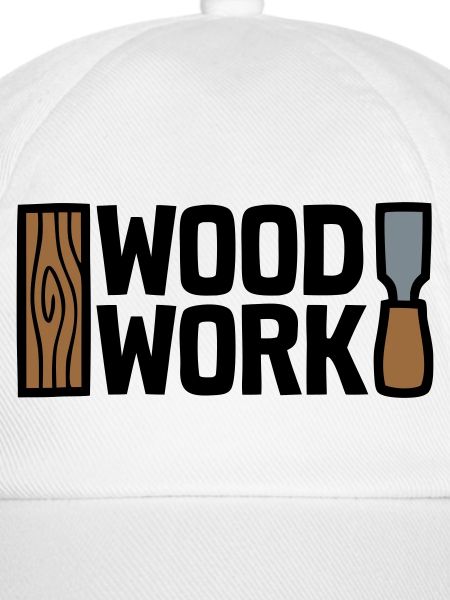 Wood Work Lettering Logo
