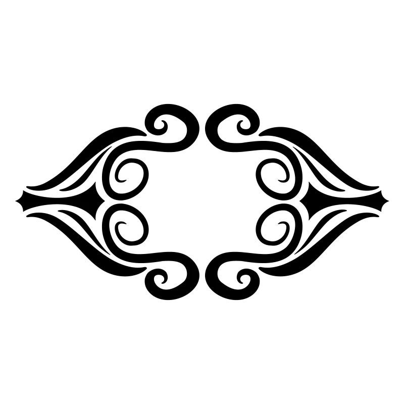Decorative artistic ornament frame