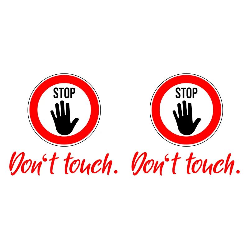 dont touch boobs