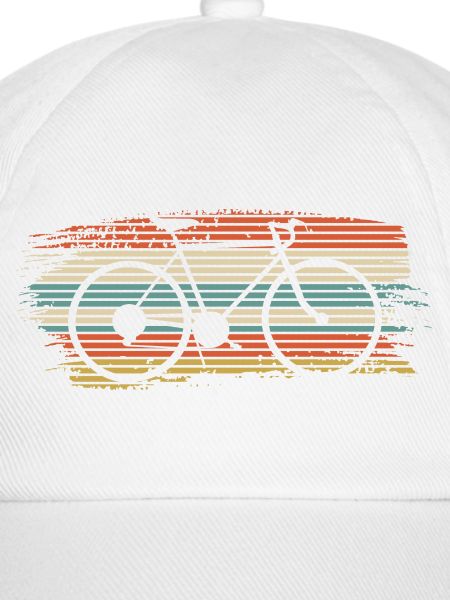 Rainbow Striped Bicycle