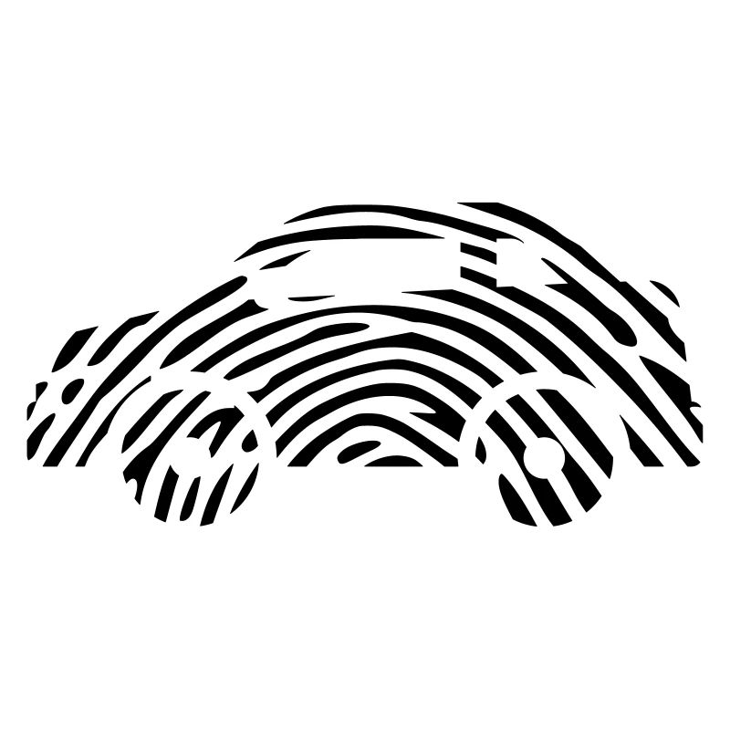 Fingerprint DNA DNA car engine driving gift