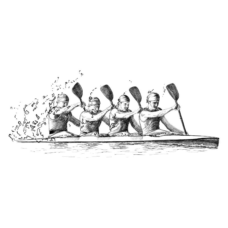 Course de canoë
