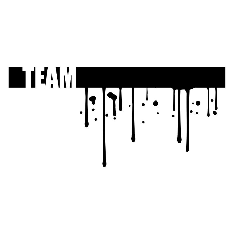 graffiti drops line strip team crew friends