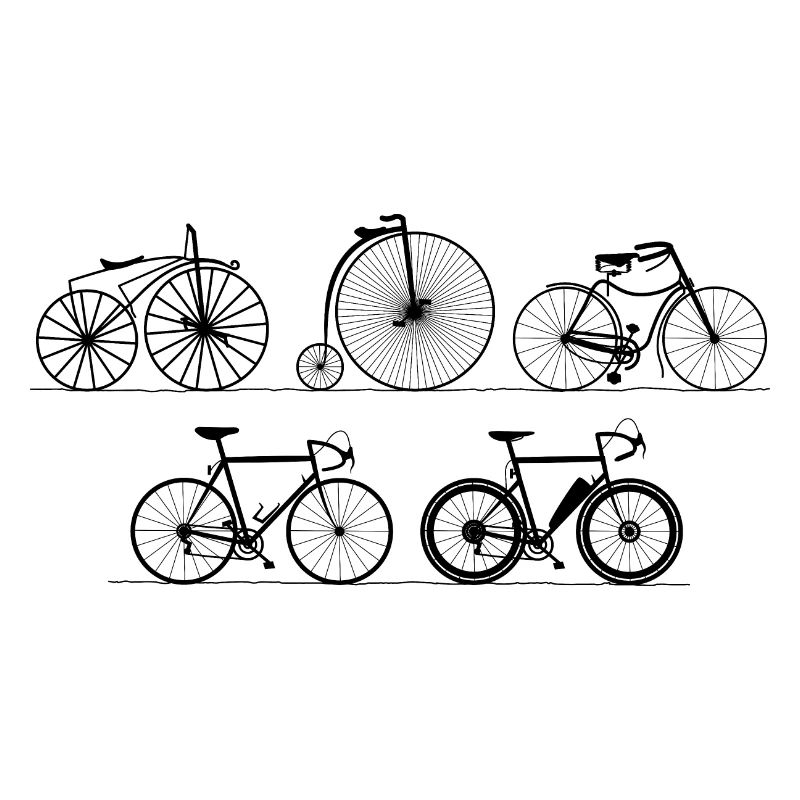 Evolution Vélo - vieux - Histoire - Invention