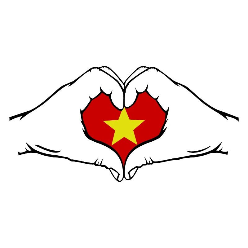 Vietnam Herzform