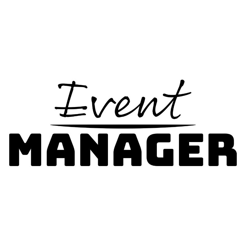 Tshirt for Event Manager black