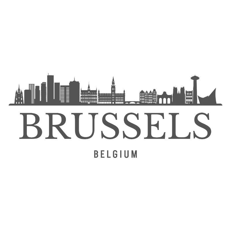 Brüssel, Belgien, Brüsseler Skyline