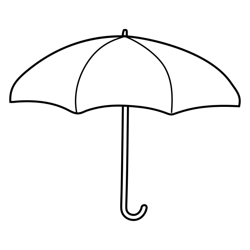 Design Roter Regenschirm