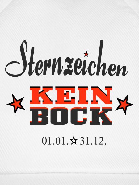Asterisk Kein Bock Annual Calendar