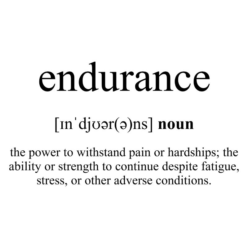 Endurance | Ausdauer Definition Dictionary