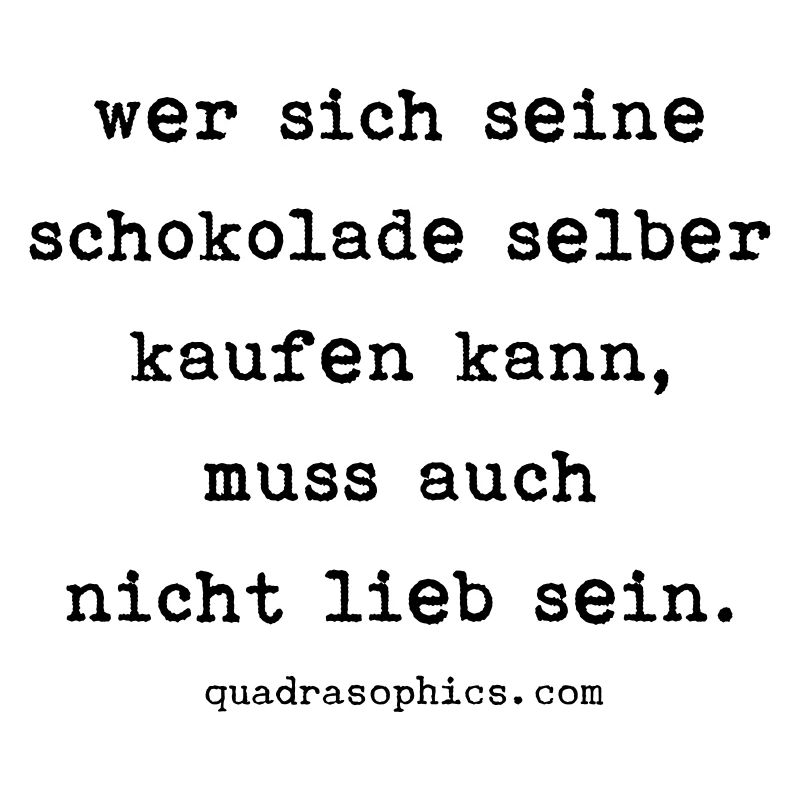 muss auch nicht lieb sein