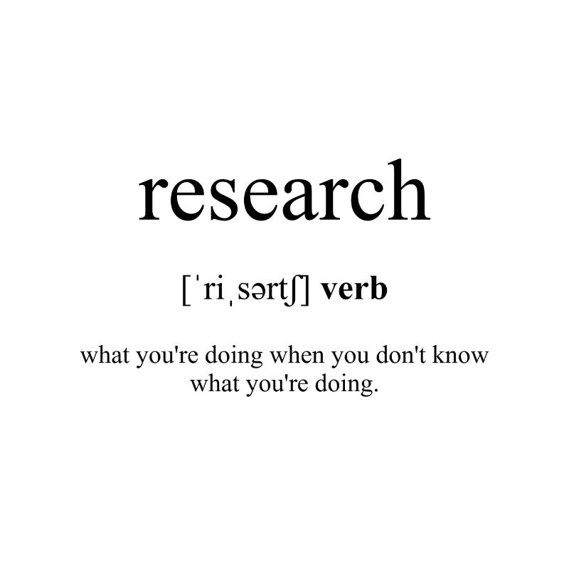 Research Definition Dictionary