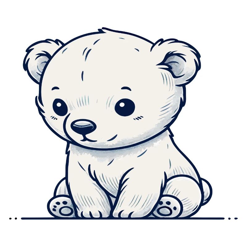 Ours blanc