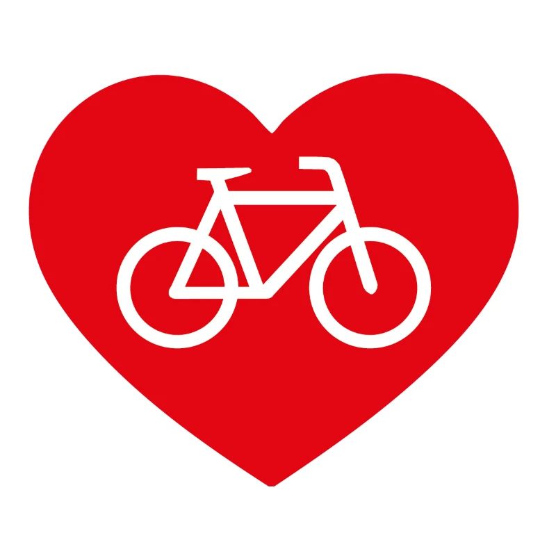 Bicicletta con cuore