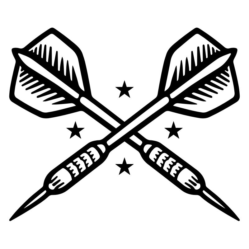 Dartpfeile Symbol