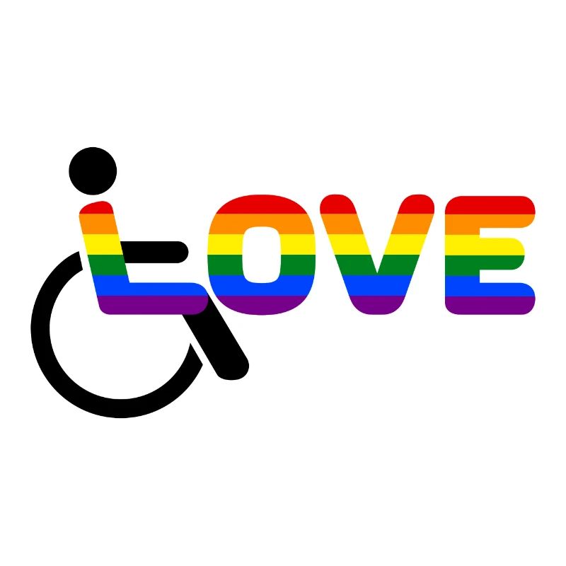 Rollstuhl Love Behindert