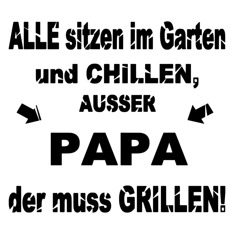 Lustiger Grill-Spruch