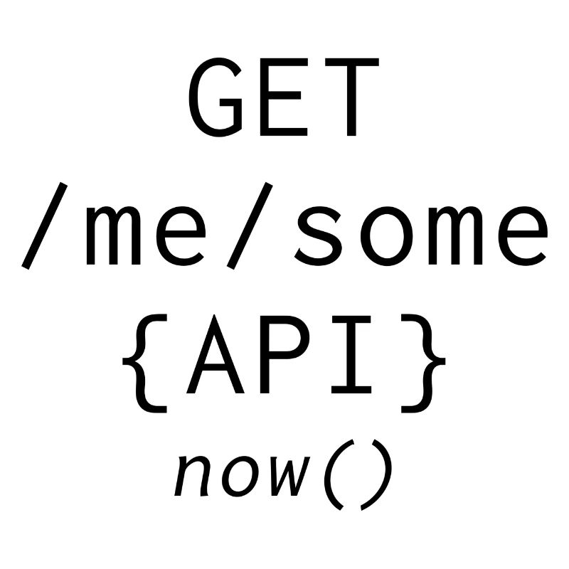 Cadeau informatique de programmation API disant