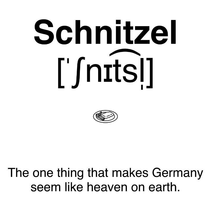 Schnitzel - himmlisches deutsches Essen