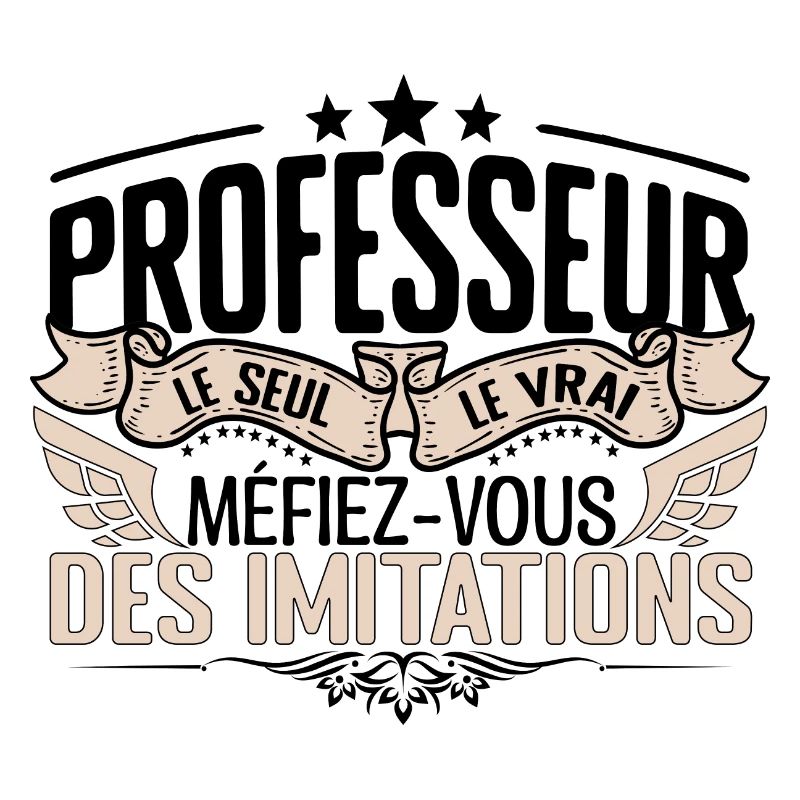 Professeur cadeau Professeur le vrai Professeur