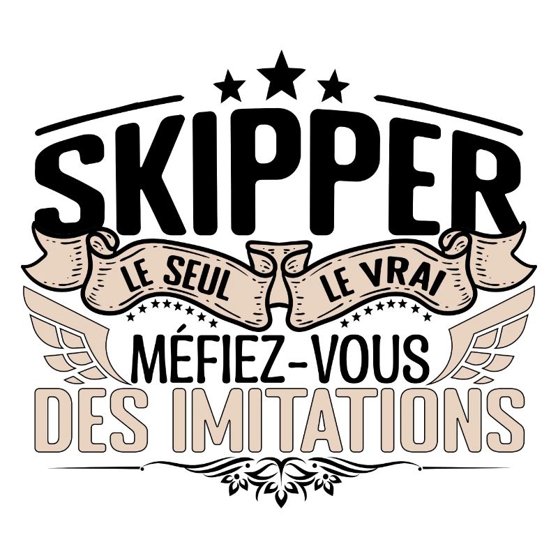 Skipper cadeau Skipper le vrai Skipper