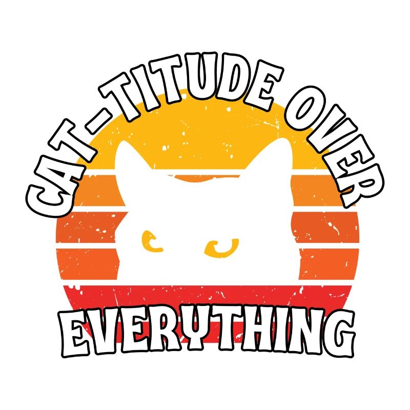 Cat attitude to everything