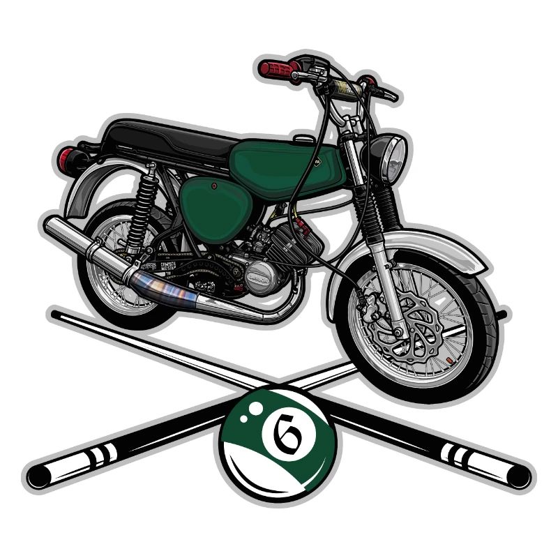 S51 (vert billard) // Illustration
