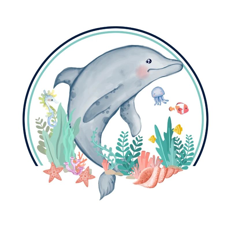 dolphin underwater