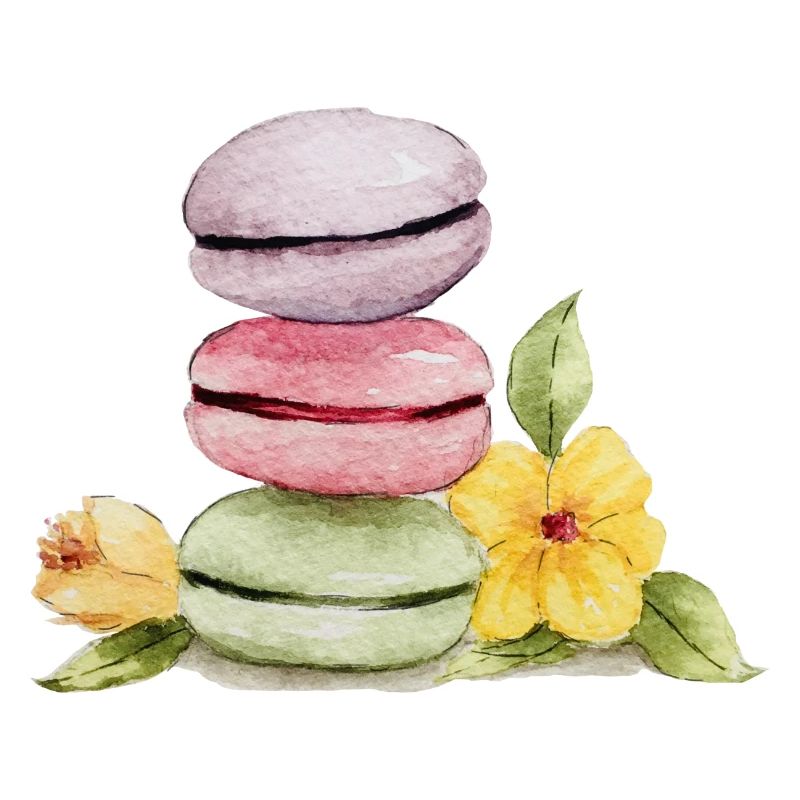 Süße Macarons - Backliebe