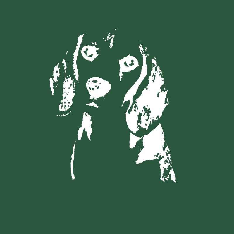 Beagle-Schablone