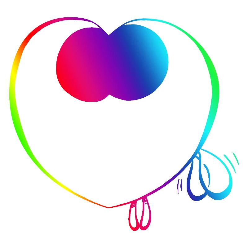 Süßer Regenbogen-Trickster