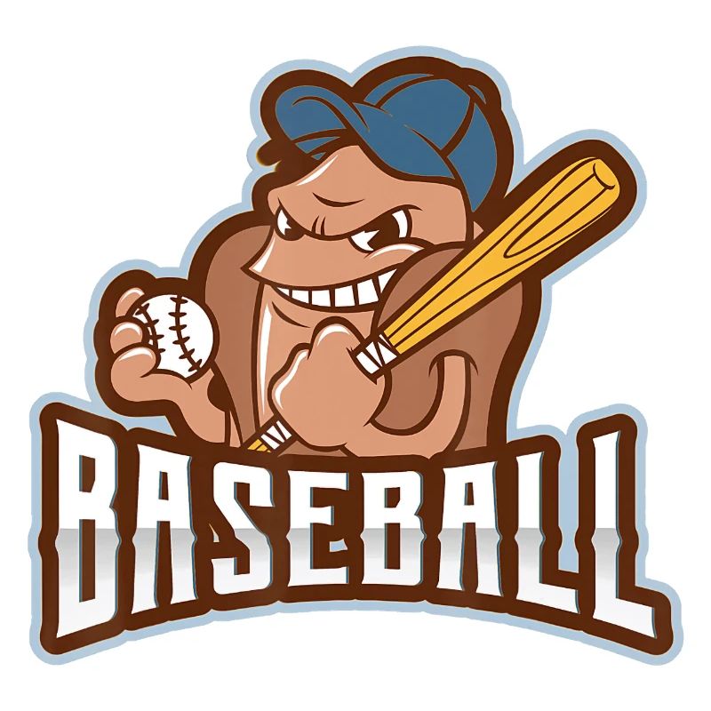 Rogue Batter Baseball Mascot