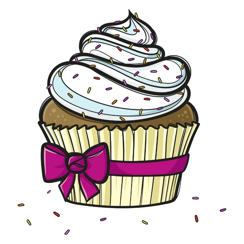 Sweet comic Cupcake