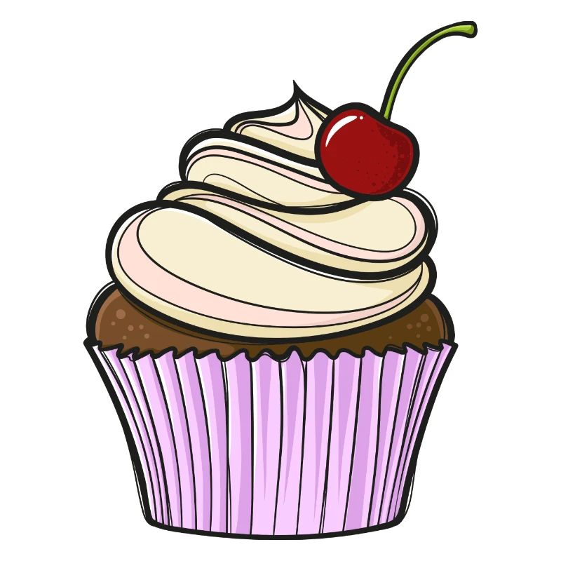 Sweet comic Cupcake