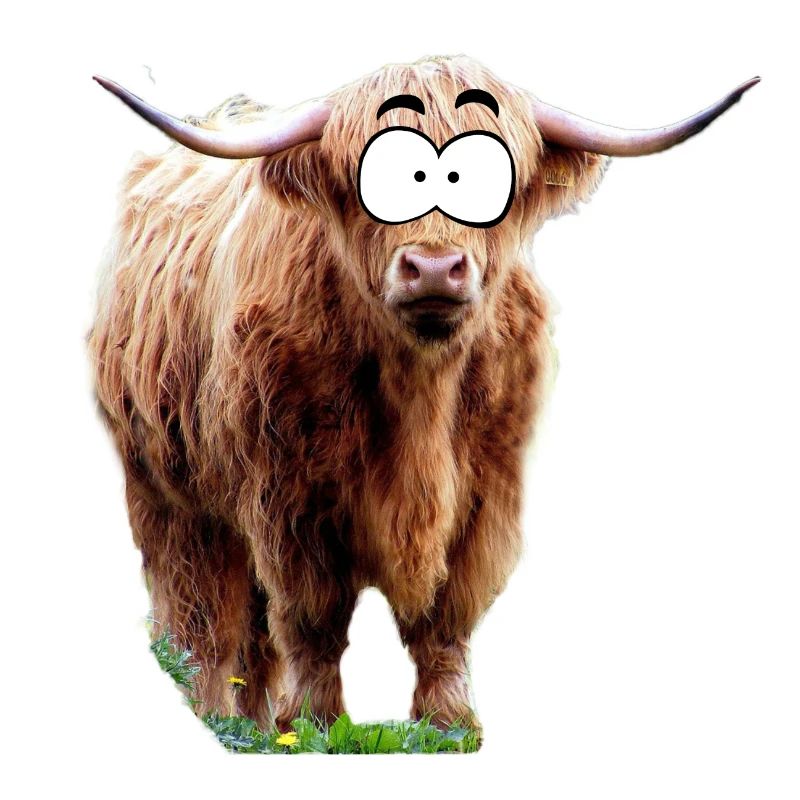 Comic Büffel