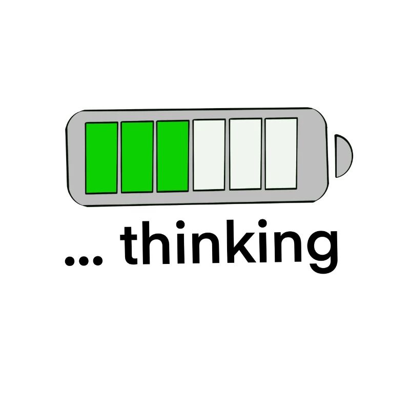 Thinking Thinking funny and witty battery