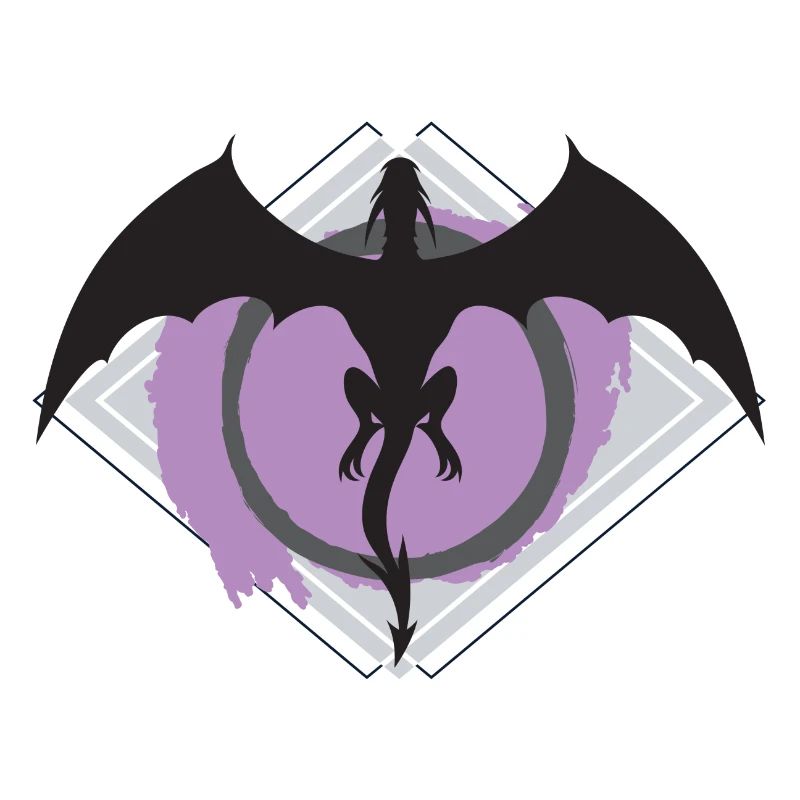Schwarzer Drache