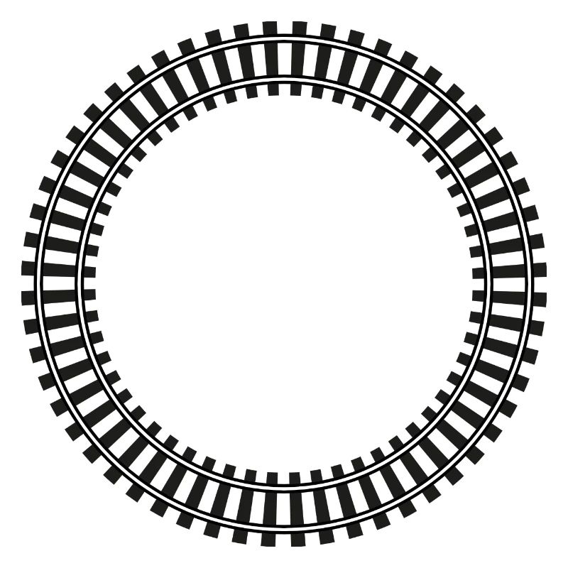 Model Railway Frame Rail Network