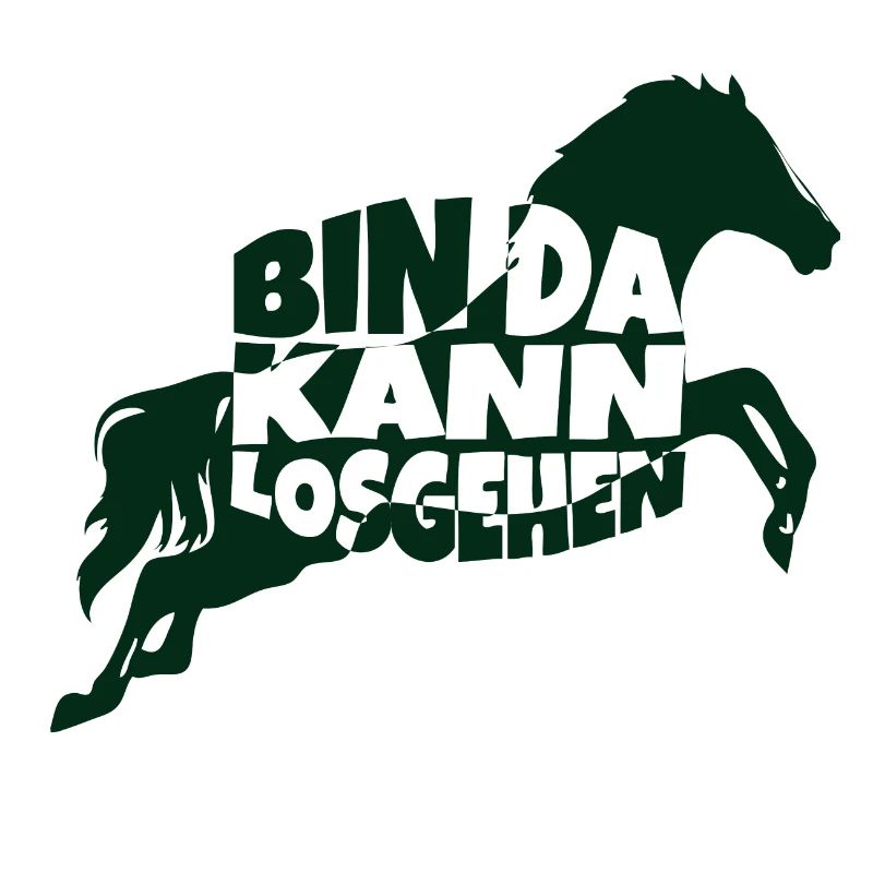 bin da pferd 1