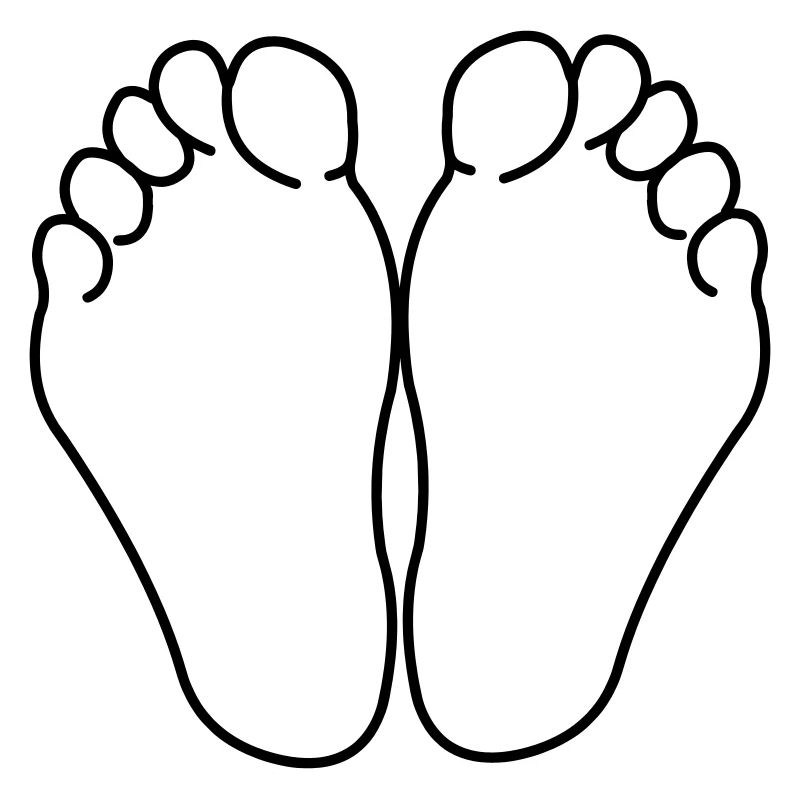 Bottom feet logo