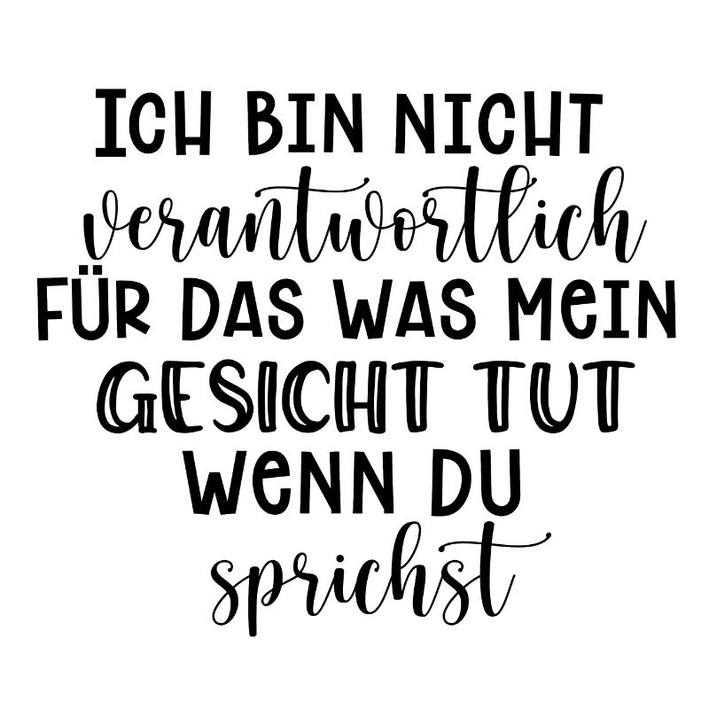 Ich bin nicht verantwortlich