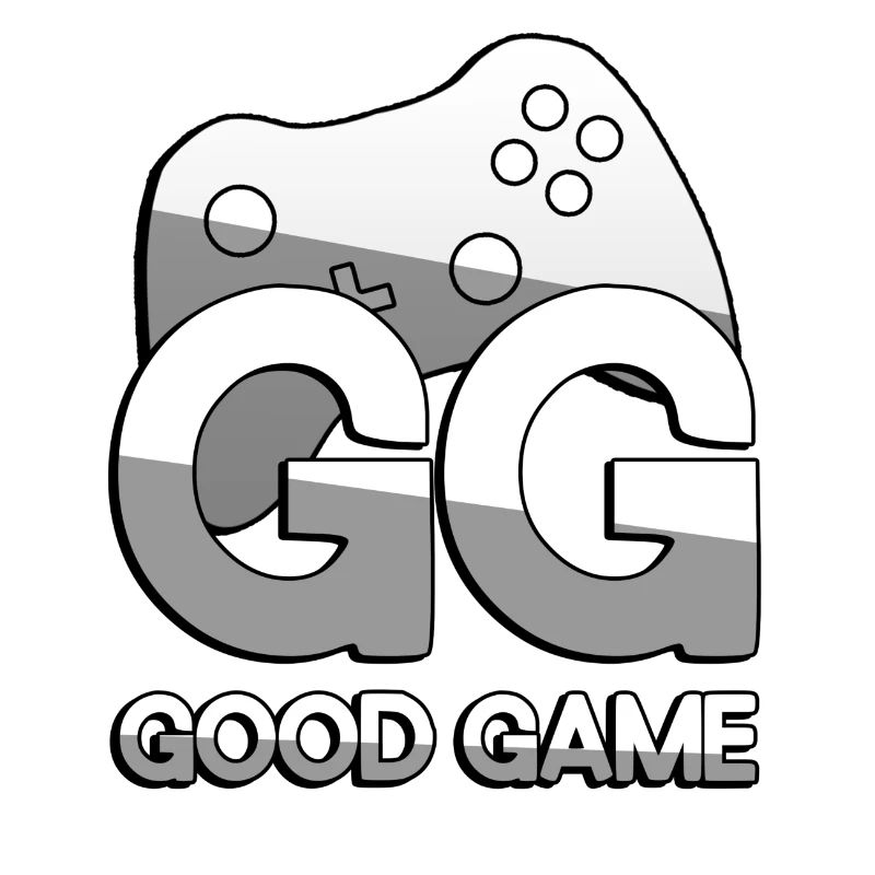 GG GOOD GAME + Controller - Gaming