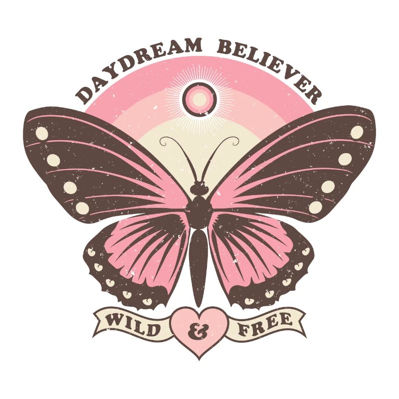 Boho Style Schmetterling