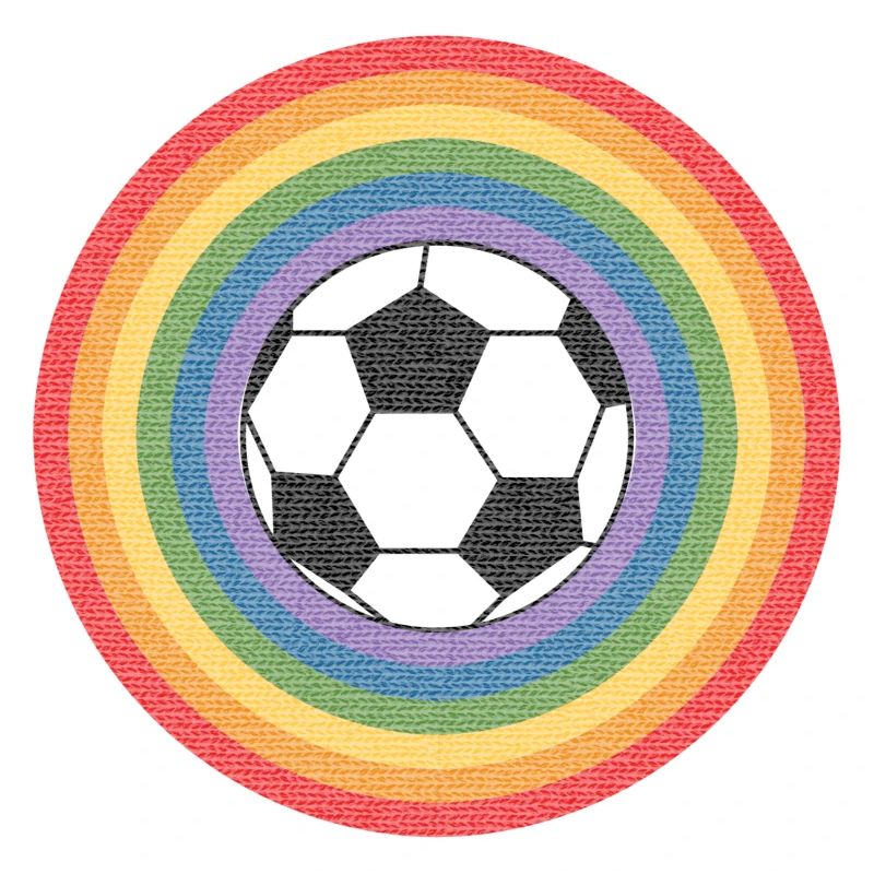 Fußball Regenbogen WM