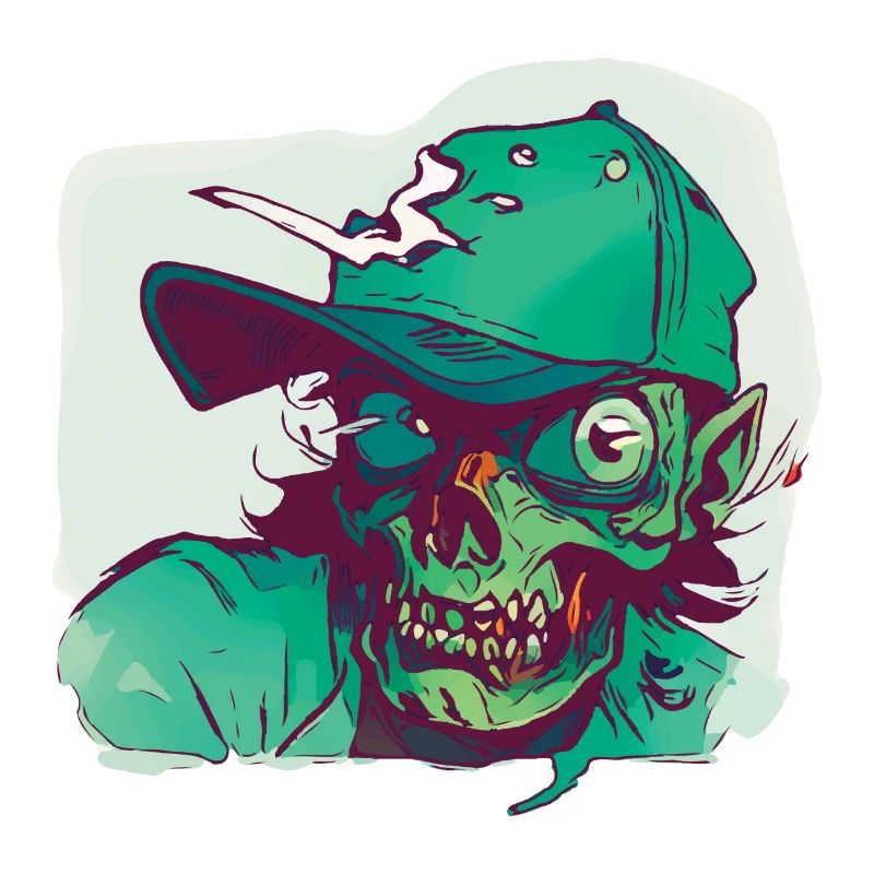 Zombie mit Hut