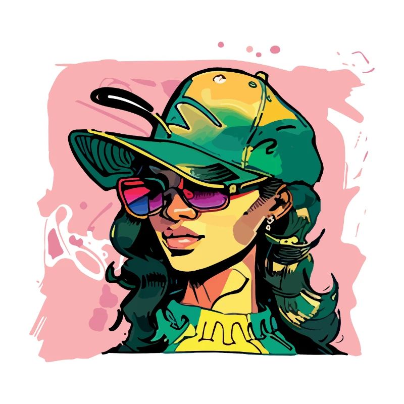 Fille de style urbain