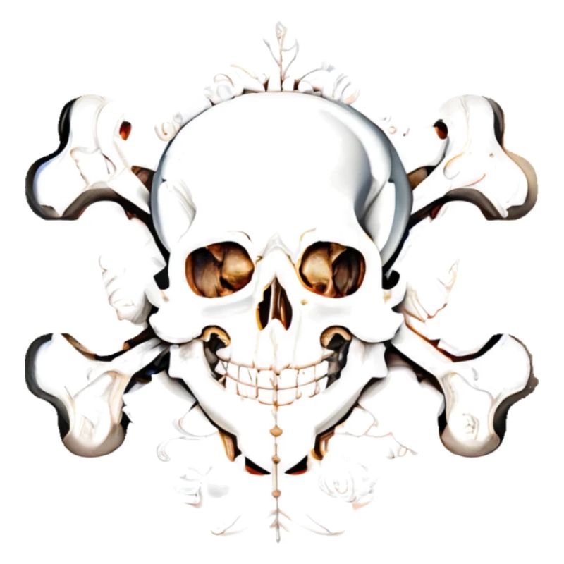 SKULL crâne et os