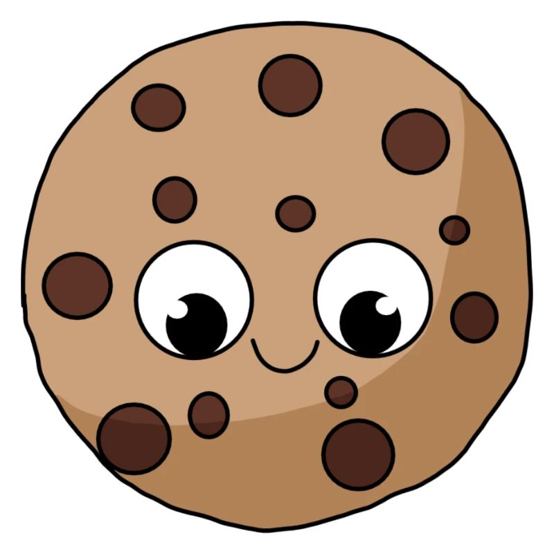 Cookie cookie with face