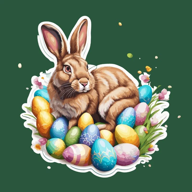 Easter Bunny / Easter / Eggs / Holidays / Easter